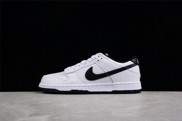 nike dunk low white and black dd1503-113