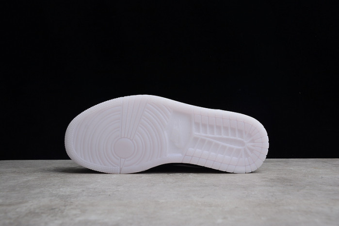 air jordan 1 low "white/black" dh6931-001