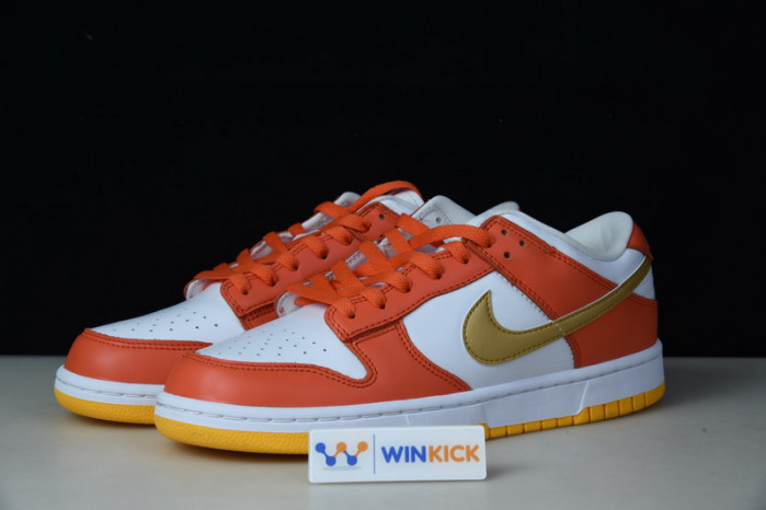 nike dunk low golden orange dq4690-800