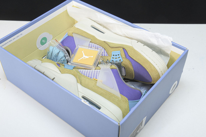 union air jordan 4 desert moss taupe haze dj5718-300