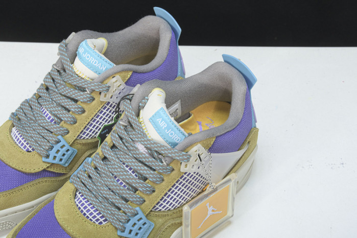 union air jordan 4 desert moss taupe haze dj5718-300