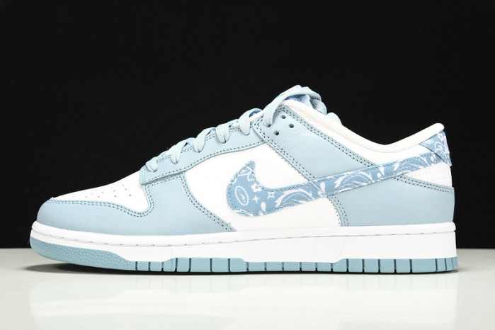 nike dunk low "green/blue paisley" dh4401-101