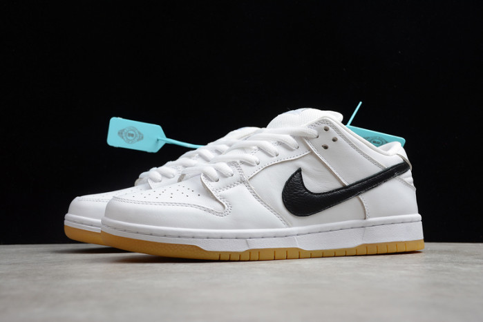 nike sb dunk low orange label white cd2563-100