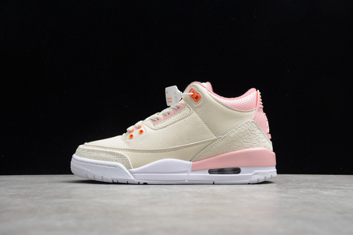 air jordan 3 retro sail rust pink ck9246-116