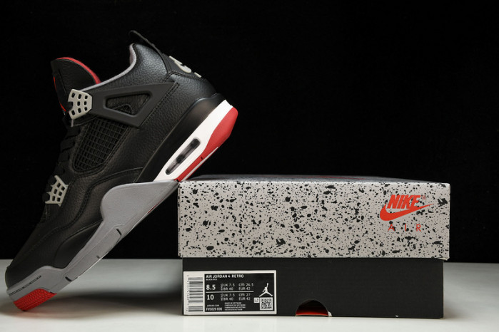 air jordan 4 “bred reimagined” fv5029-006