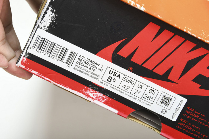 air jordan 1 retro high og lost and found dz5485-612