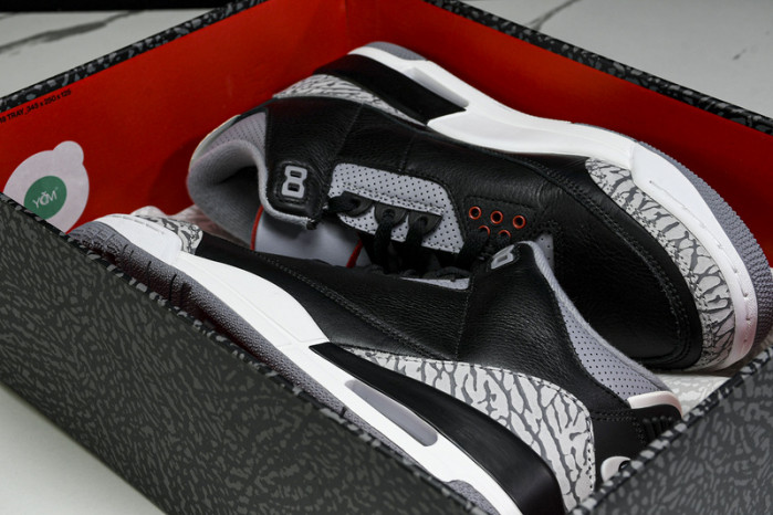 Air Jordan 3 OG “Black Cement” 2024 DN3707-010