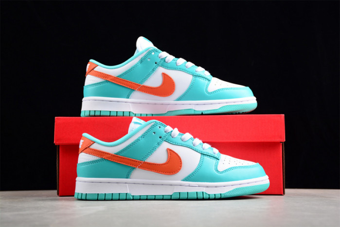 nike dunk low miami dolphins dv0833-102