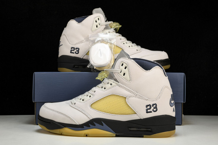 a ma maniere x air jordan 5 “diffused blue x aj5 fz5758-004