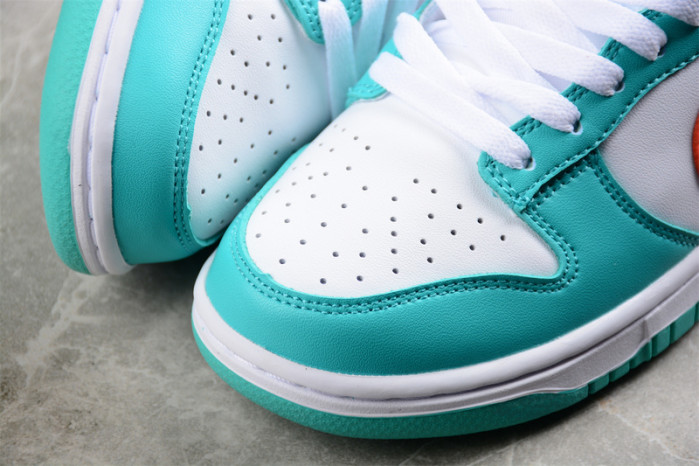 nike dunk low miami dolphins dv0833-102