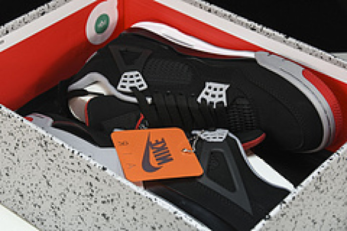 jordan 4 bred/ black cement (2019) - 308497-060