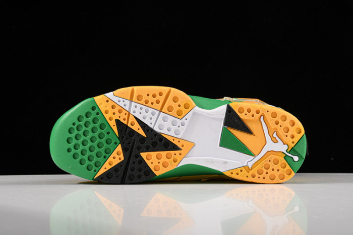 patta x air jordan 7 "oregon ducks" at3375-300
