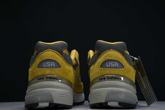 new balance 992 yellow grey m992bb