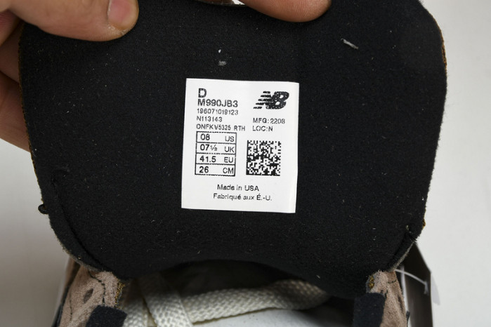 new balance 990v3 miusa jjjjound montréal m990jb3