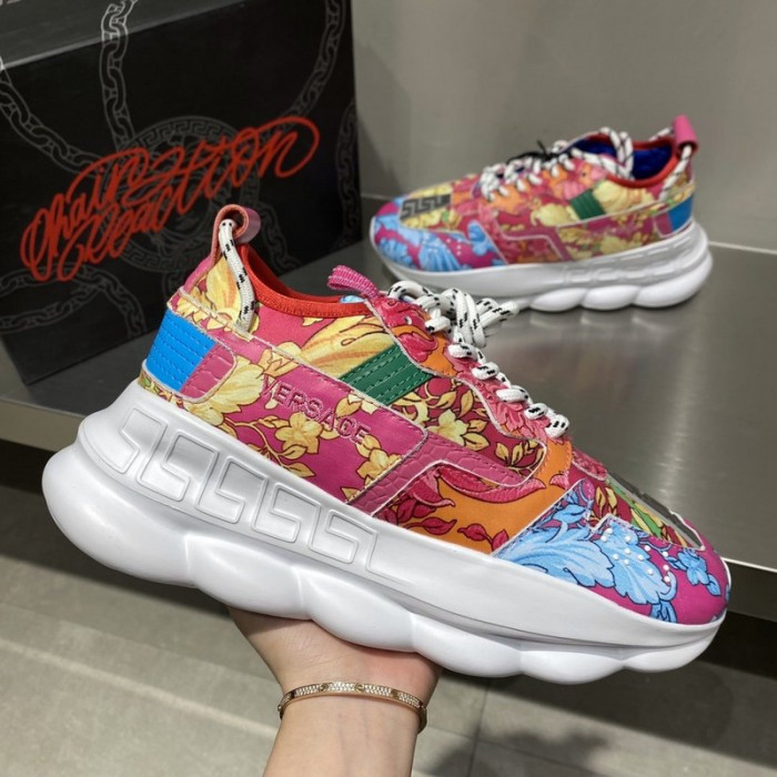 vse chain reaction red sneaker