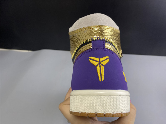 union x air jordan 1 high og black purple gold “mamba” 555088-171