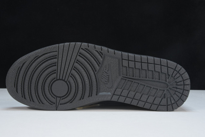 jordan 1 retro high black metallic gold (2020) 555088-032