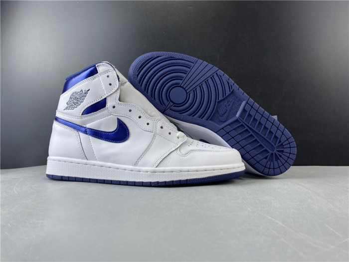 jordan 1 retro high og "metallic navy" 555088-106
