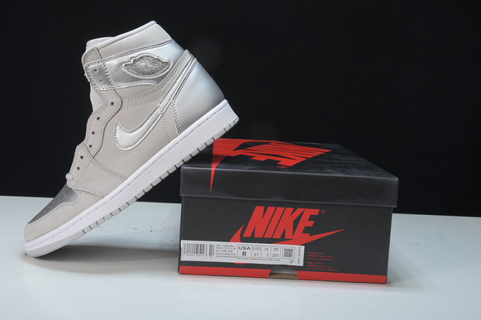 air jordan 1 japan neutral grey metallic silver dc1788-029 (with special box)