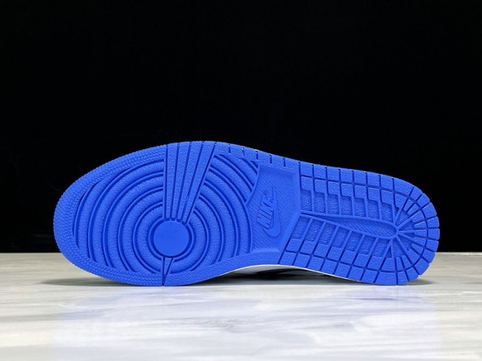 air jordan 1 retro high black game royal - 555088-041‎