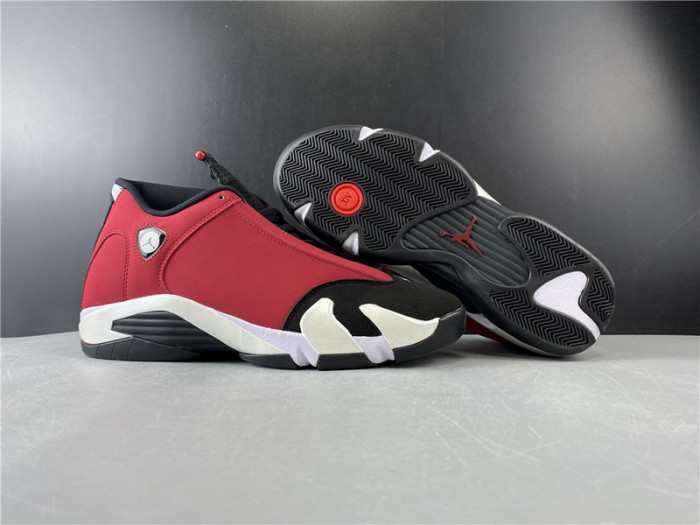 air jordan 14 retro gym red toro - 487471-006