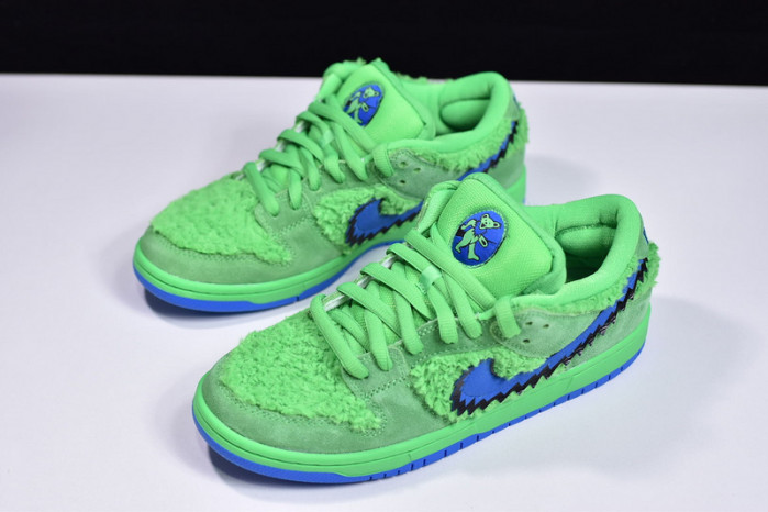 nike sb dunk low grateful dead bears green - cj5378-300