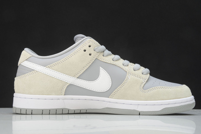 nike sb dunk low summit white wolf grey - ar0778-110