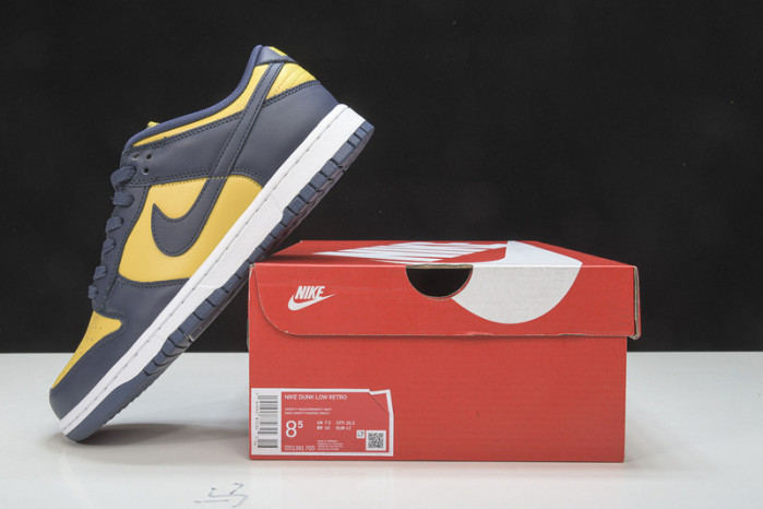 nike dunk low “michigan” dd1391-700