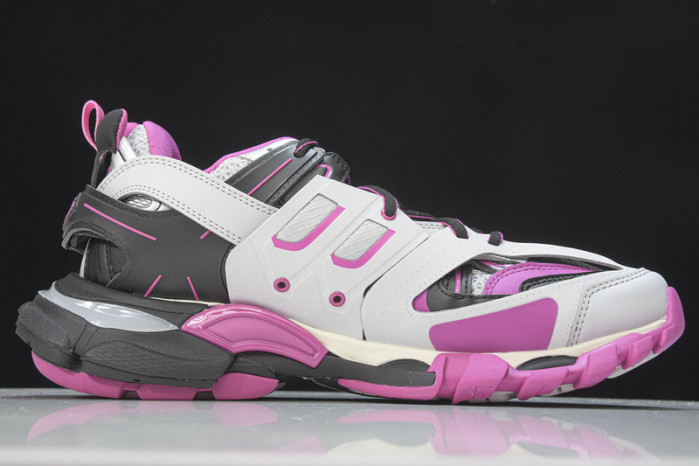 (led) bl track trainers sneaker black pink 062309