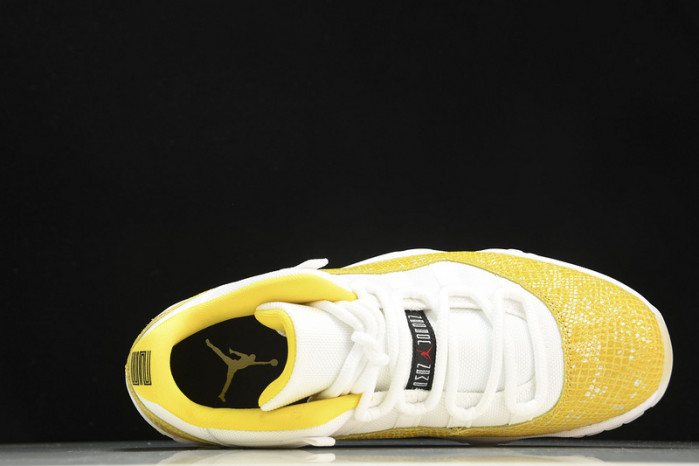 air jordan 11 low “yellow snakeskin” ah7860-107
