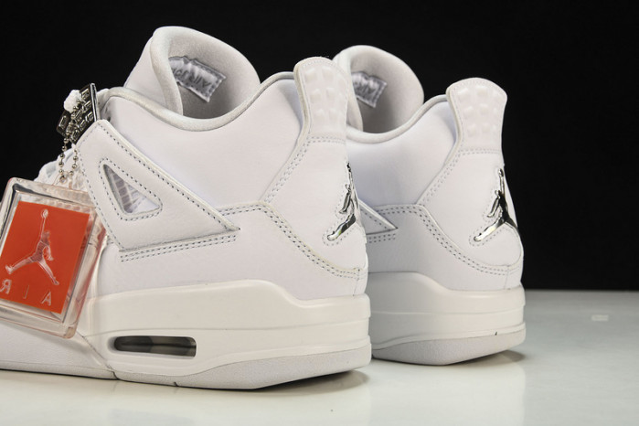 air jordan 4 retro “pure money” white mens 308497-100