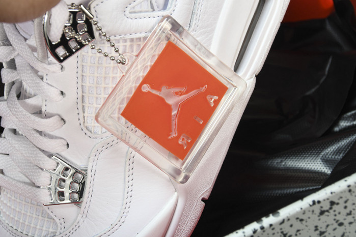 air jordan 4 retro “pure money” white mens 308497-100