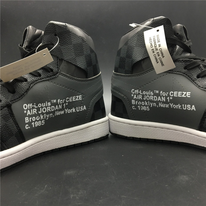 ot x air jordan 1 customs mens - aq0818-2021