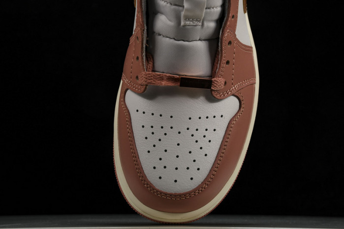 air jordan 1 mid se“red stardust” fb9892-670