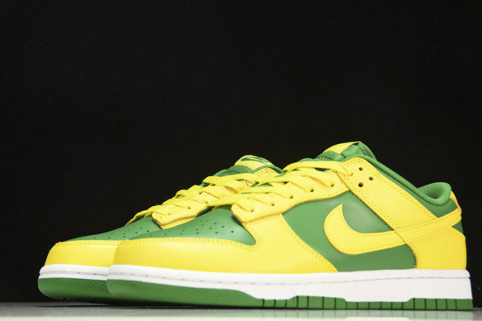 nike dunk low “reverse brazil” dv0833-300