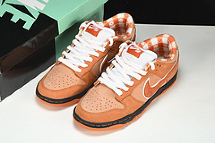 concepts x nike sb dunk low “orange lobster” fd8776-800