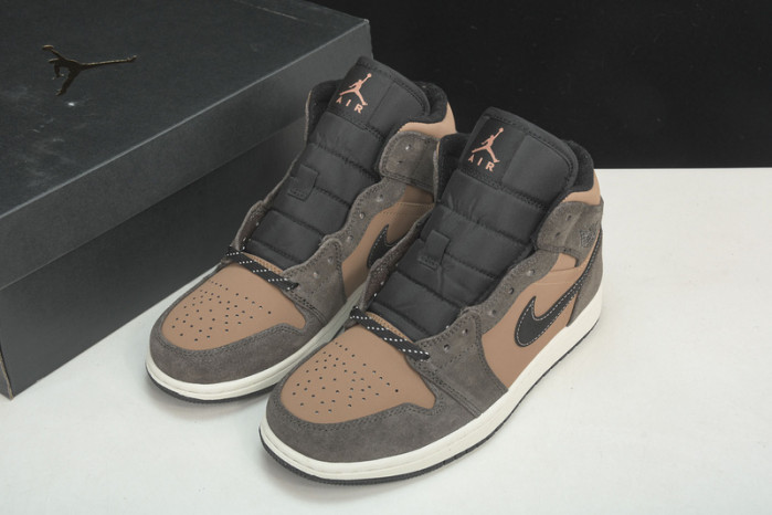 jordan 1 mid se dark chocolate dc7294-200