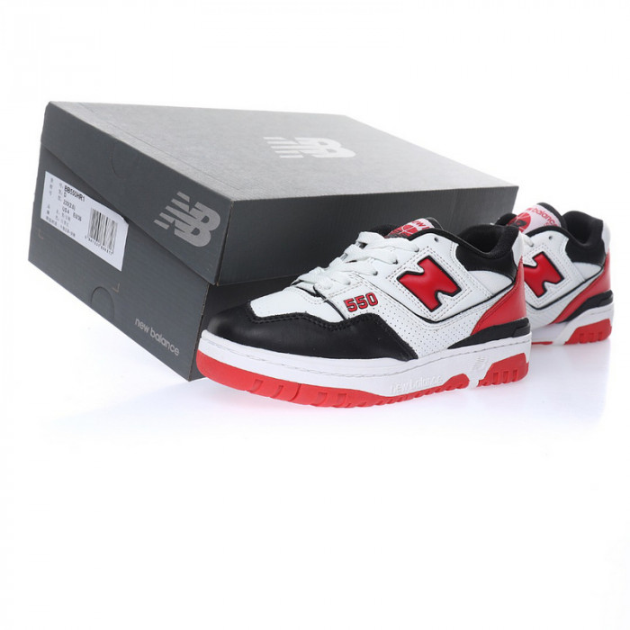 new balance 550 white red black bb550hr1