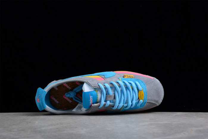 union x nike cortez blue pink dr1413-002