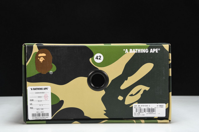 bathing ape low "star" 1742