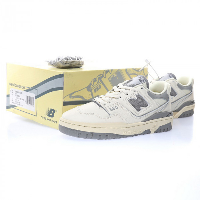 new balance 550 aime leon dore white grey bb550ale