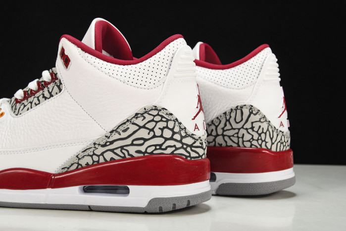 air jordan 3 retro “cardinal red”ct8532-126