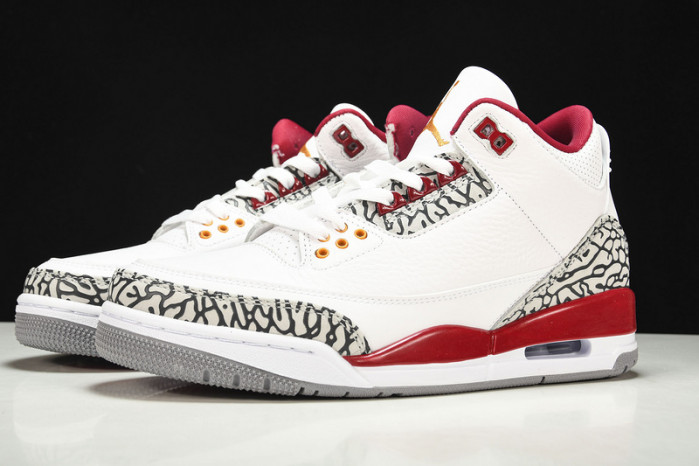 air jordan 3 retro “cardinal red”ct8532-126