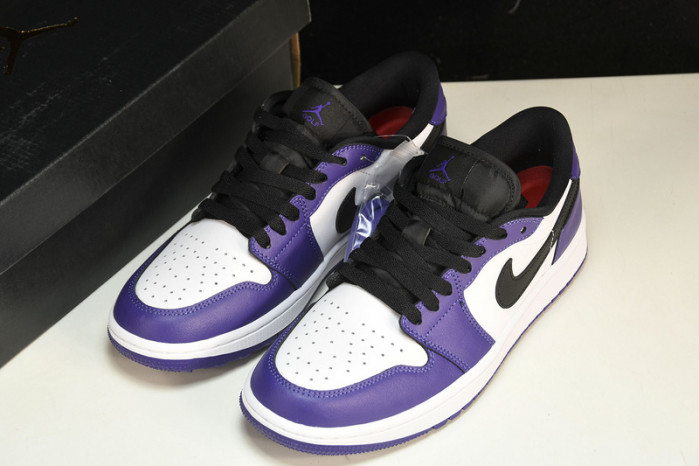 jordan 1 retro low golf "white purple" dd9315-105