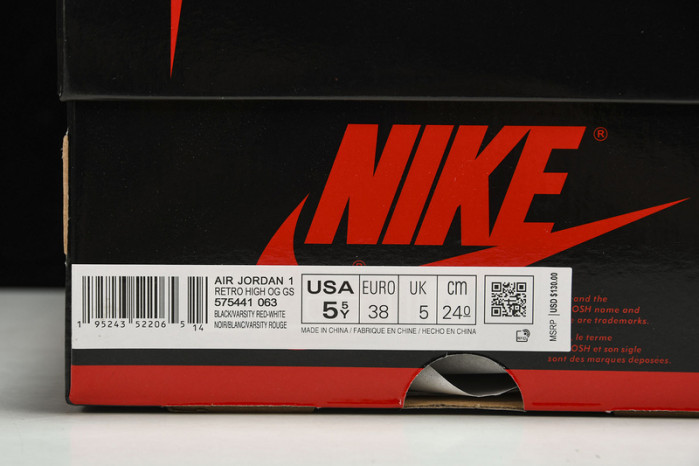 air jordan 1 high og “bred patent” 555088-063