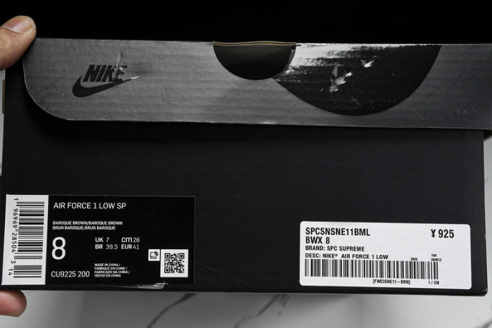 nike air force 1 low "baroque brown" cu9225-200