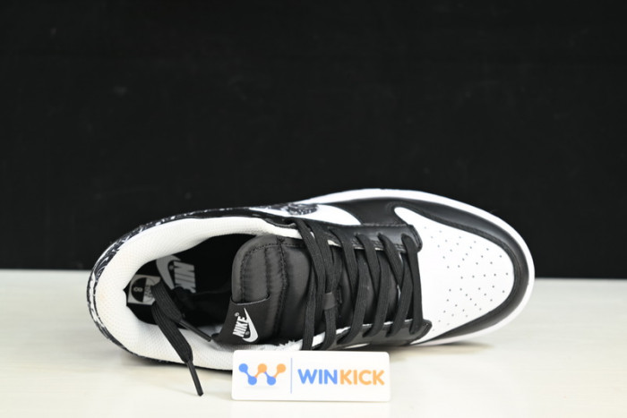 nike dunk low "black paisley