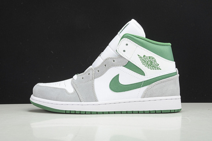 air jordan 1 mid se grey green dc7294-103