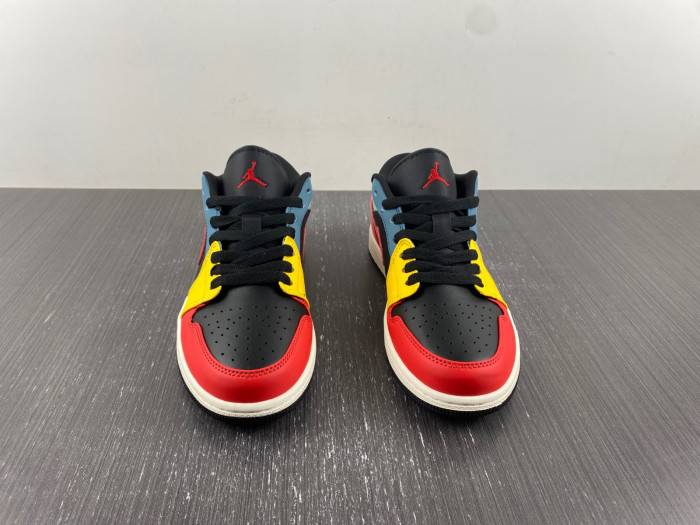 jordan 1 retro low se black multi-color dn3739-060