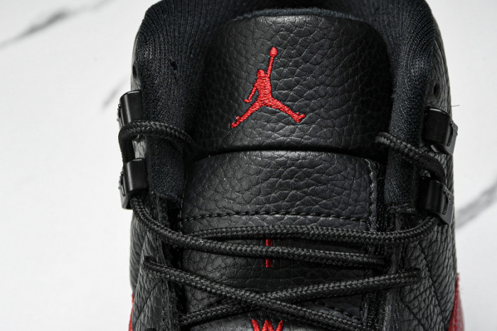 air jordan 12 black and red 130690-002